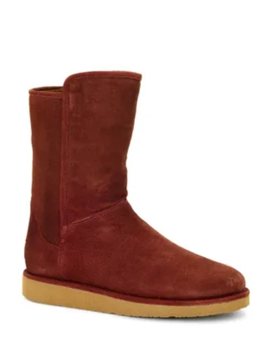 UGG ABREE SUEDE WOMEN SHORT BOOTS RUST